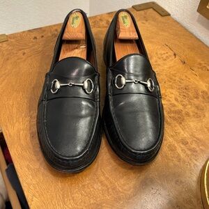 Allen Edmonds Bruzzano Bit Loafers 13 D Black